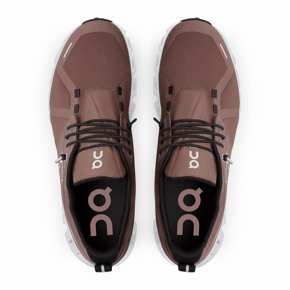 On Cloud 5 Waterproof Sneakers Dam Choklad | Sverige-59781