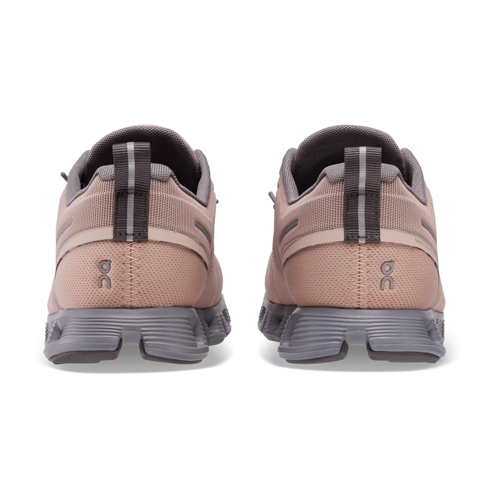 On Cloud 5 Waterproof Sneakers Dam Rosa Khaki | Sverige-94536