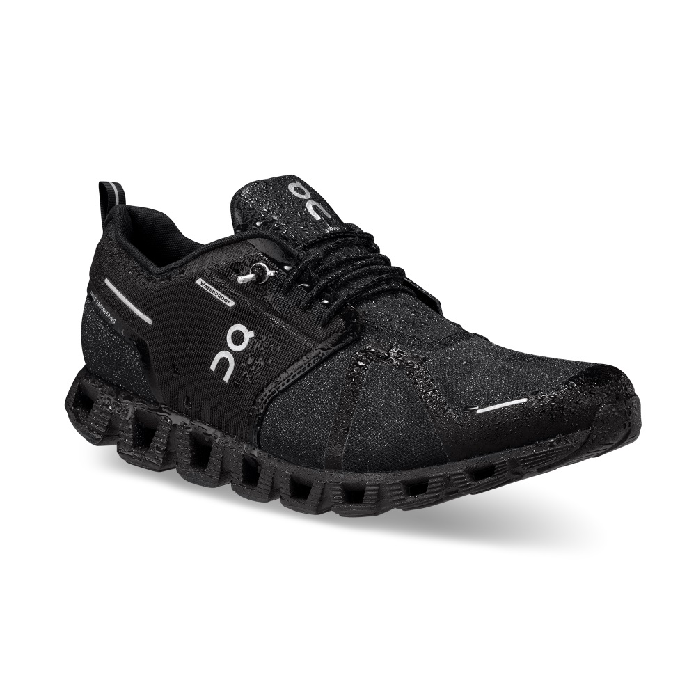 On Cloud 5 Waterproof Sneakers Herr Svarta | Sverige-65381