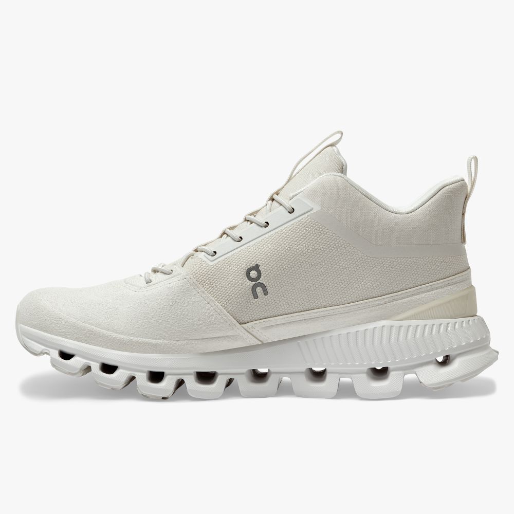 On Cloud Hi Sneakers Dam Vita | Sverige-23065