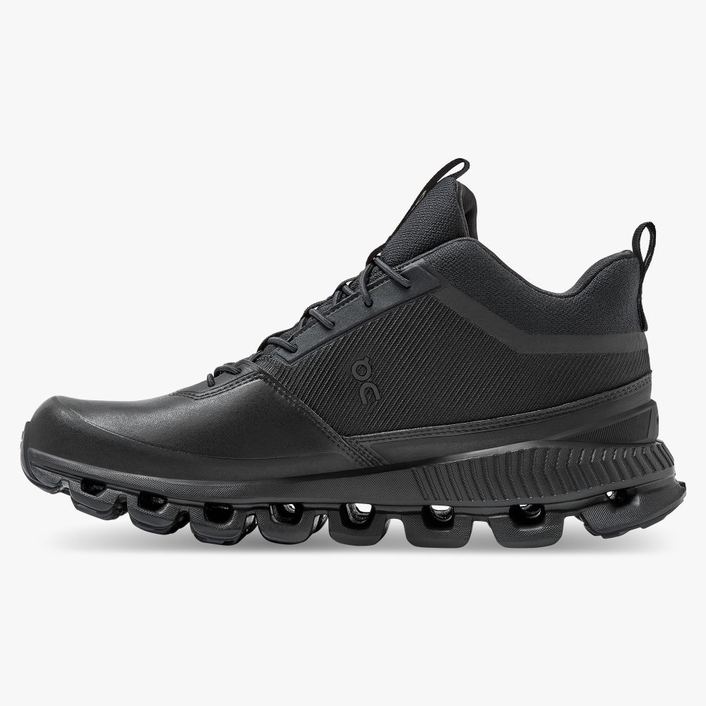 On Cloud Hi Waterproof Sneakers Dam Svarta | Sverige-69078