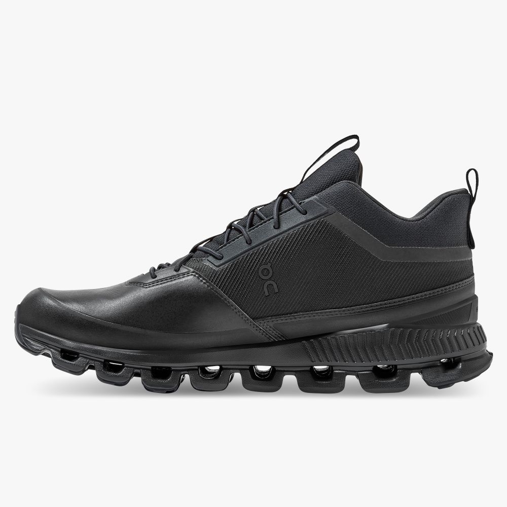 On Cloud Hi Waterproof Sneakers Herr Svarta | Sverige-65281