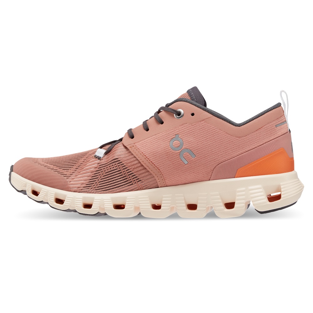 On Cloud X 3 Shift Sneakers Dam Aprikos | Sverige-53210