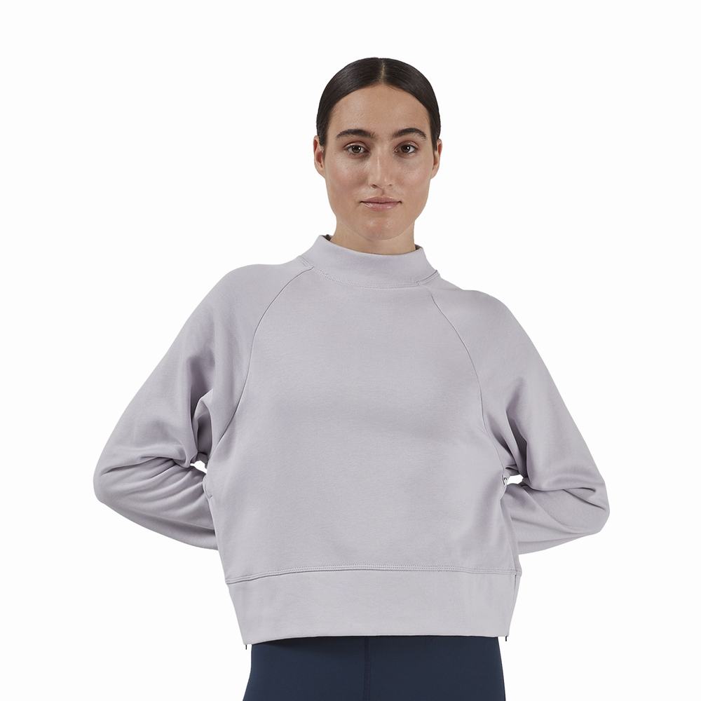 On Crew Neck Sweatshirt Dam Lila | Sverige-42537