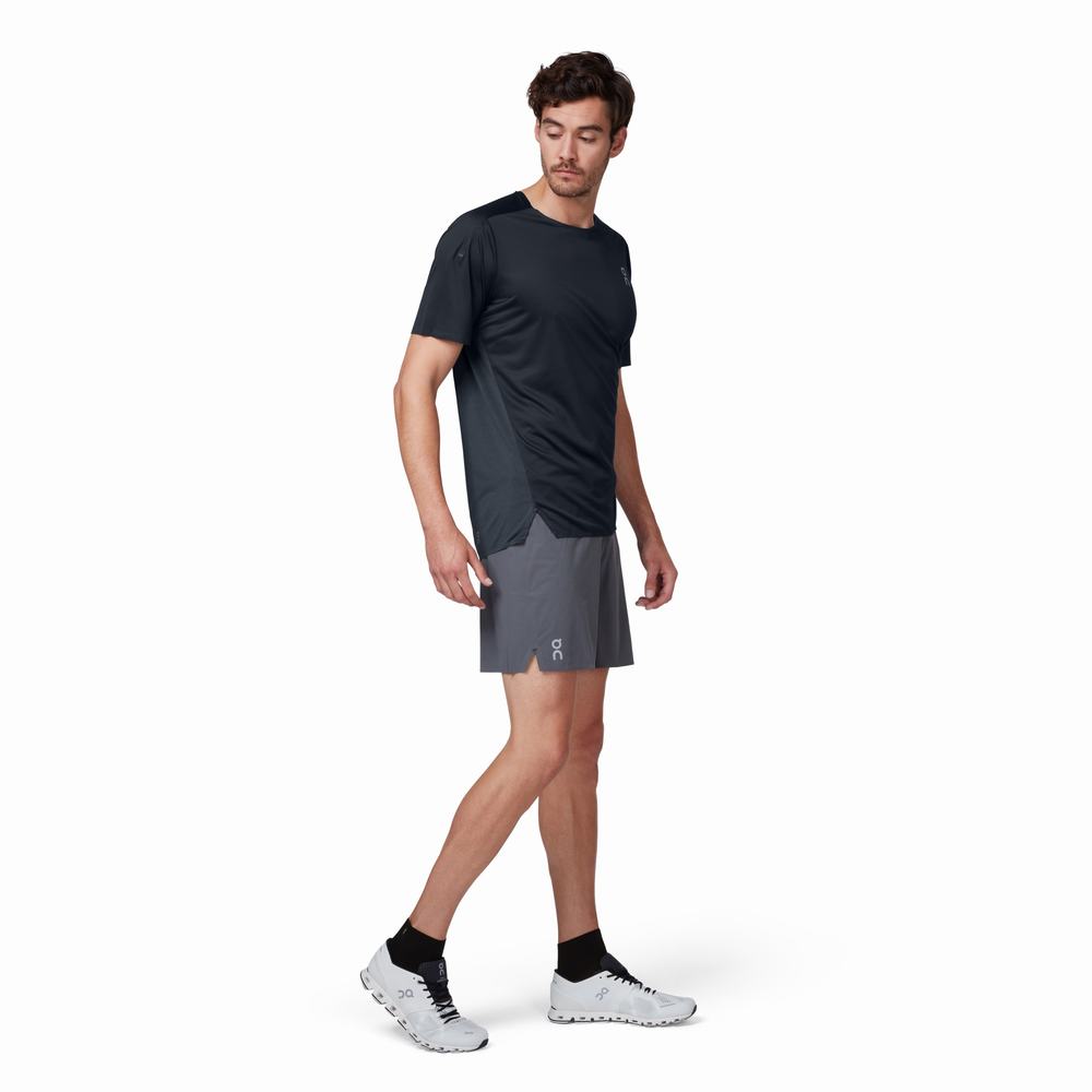 On Lightweight 1 Shorts Herr Grå Svarta | Sverige-23916