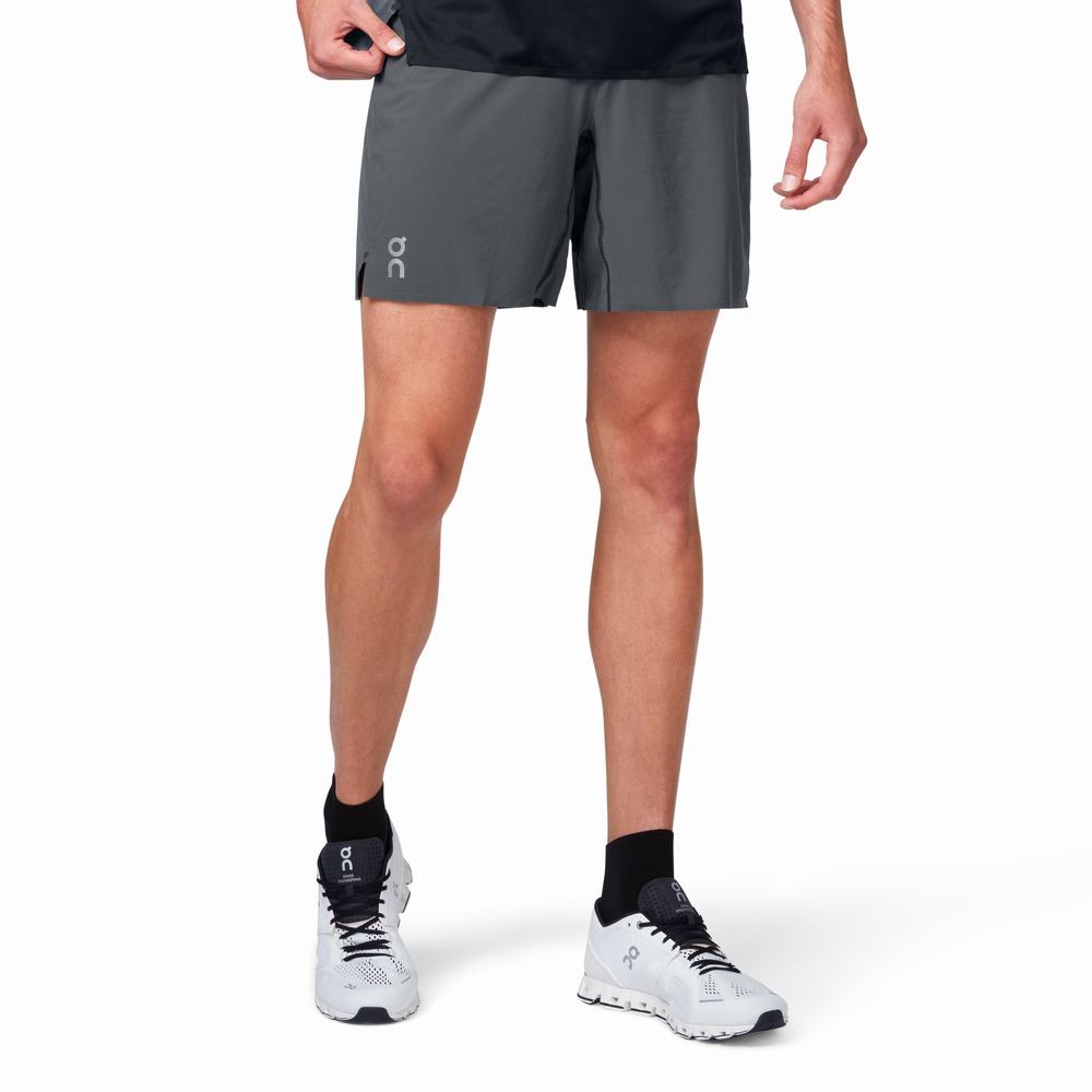 On Lightweight 1 Shorts Herr Grå Svarta | Sverige-23916