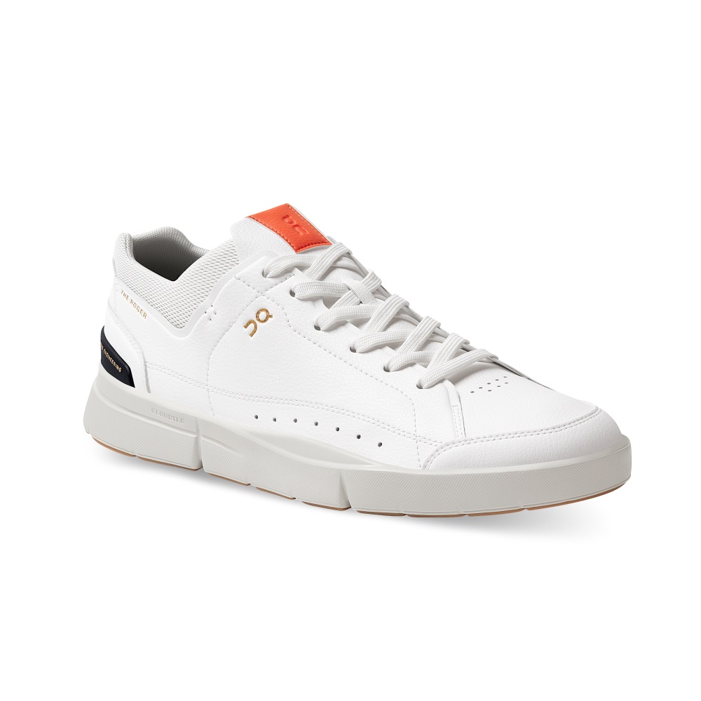 On THE ROGER Centre Court Sneakers Herr Vita Orange | Sverige-06851