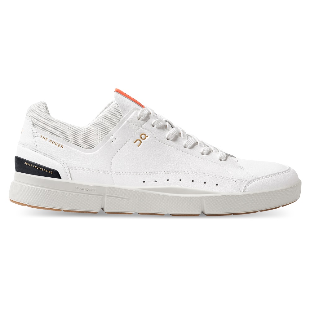 On THE ROGER Centre Court Sneakers Herr Vita Orange | Sverige-06851