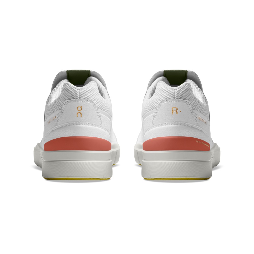 On THE ROGER Centre Court Sneakers Herr Vita Korall | Sverige-61534