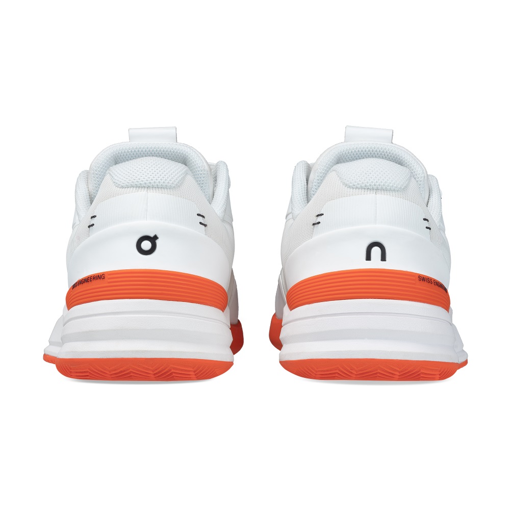 On THE ROGER Pro Clay Tennisskor Herr Vita Orange | Sverige-46195