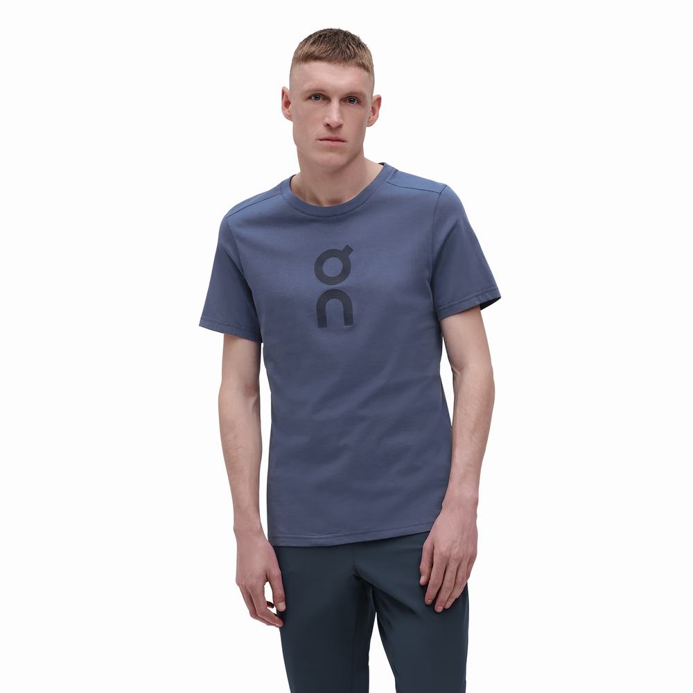 On Tryck-T 1 T-shirt Herr Blå | Sverige-48306