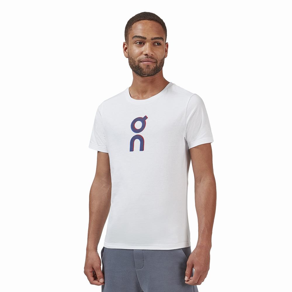 On Tryck-T 1 T-shirt Herr Vita | Sverige-79654