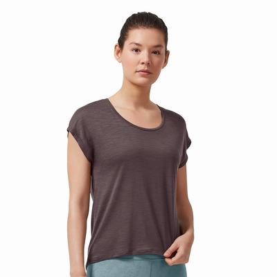 On Active-T Flow T-shirt Dam Choklad | Sverige-52681