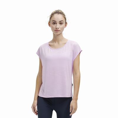 On Active-T Flow T-shirt Dam Rosa | Sverige-83164