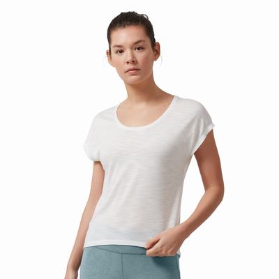 On Active-T Flow T-shirt Dam Vita | Sverige-83094