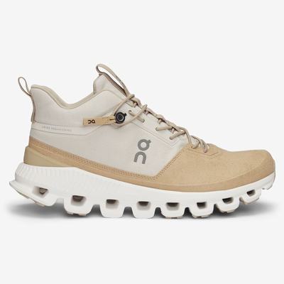 On Cloud Hi Sneakers Dam Beige Bruna | Sverige-49671