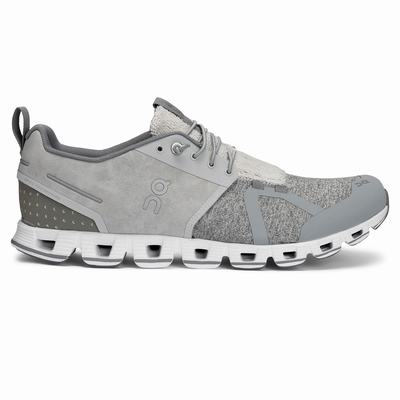 On Cloud Terry Sneakers Herr Silver | Sverige-96731