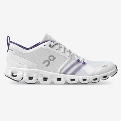 On Cloud X Shift Sneakers Dam Vita Lila | Sverige-24950