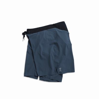 On Lightweight 1 Shorts Herr Marinblå Svarta | Sverige-34057