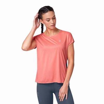 On Performance-T 3 T-shirt Dam Korall | Sverige-59342