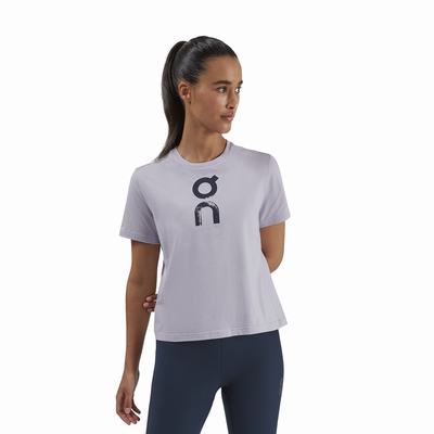 On Tryck-T 1 T-shirt Dam Lila | Sverige-15382