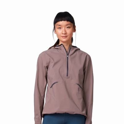 On Waterproof Anorak Jacka Dam Lila | Sverige-51634